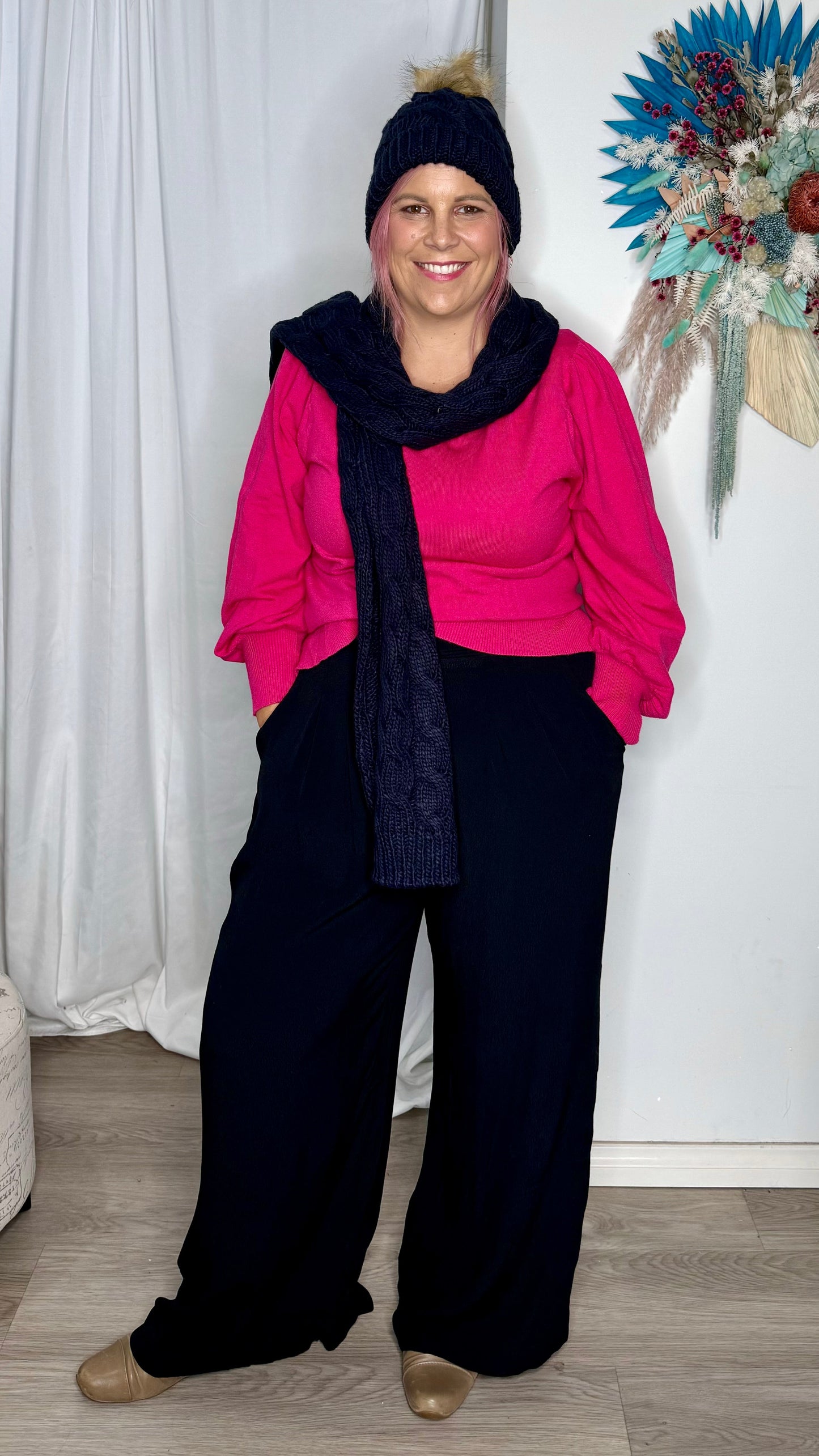 NEW Elsie Beanie - Oat | Betty Basics | Our favourite Elsie Beanie in two new colours - your winter wardrobe's new fave accessory! Keep cosy and stylish with this fun and versatile accessory. Elie's best f