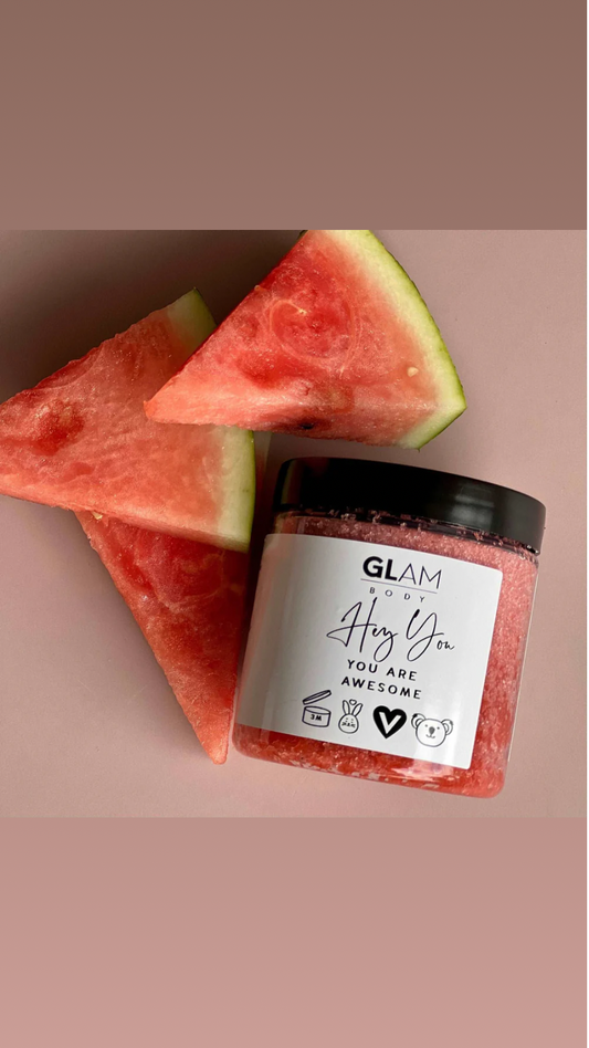 Body Scrub by Glam Body: 
Our Body Scrubs are not the fragile type, they really scrub off all your dead, dry, itchy skin cells leaving your skin feeling so soft, fresh, hydrated &amp; rejuve - Ciao Bella Dresses - Glam Body