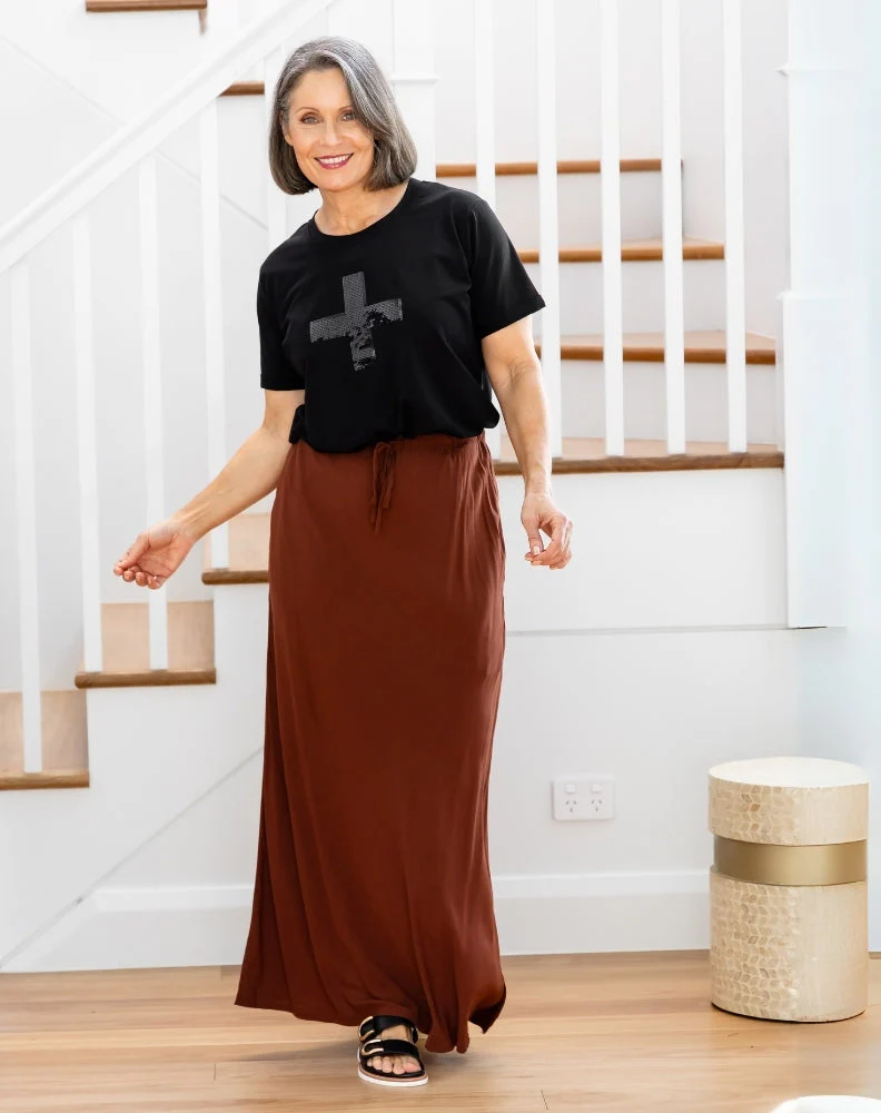 Bianca Skirt - Mocha
