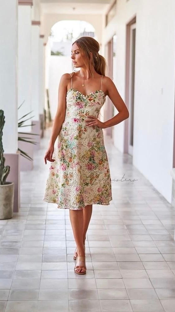 Anthea Dress Floral Twosisters The Label Ciao Bella Dresses