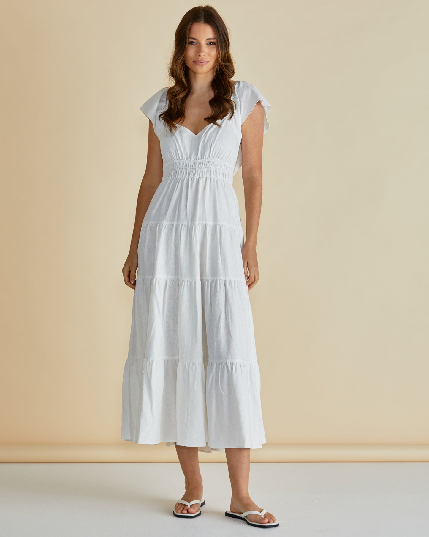 Sadie Dress - White