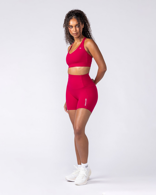 MN Unrivalled Everyday Pocket Bike Shorts - Wild Berry
