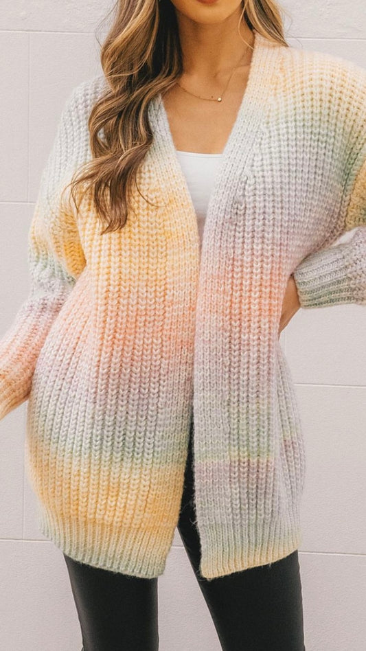 Explorer Vines Knit Cardigan - Rainbow - Ciao Bella Dresses