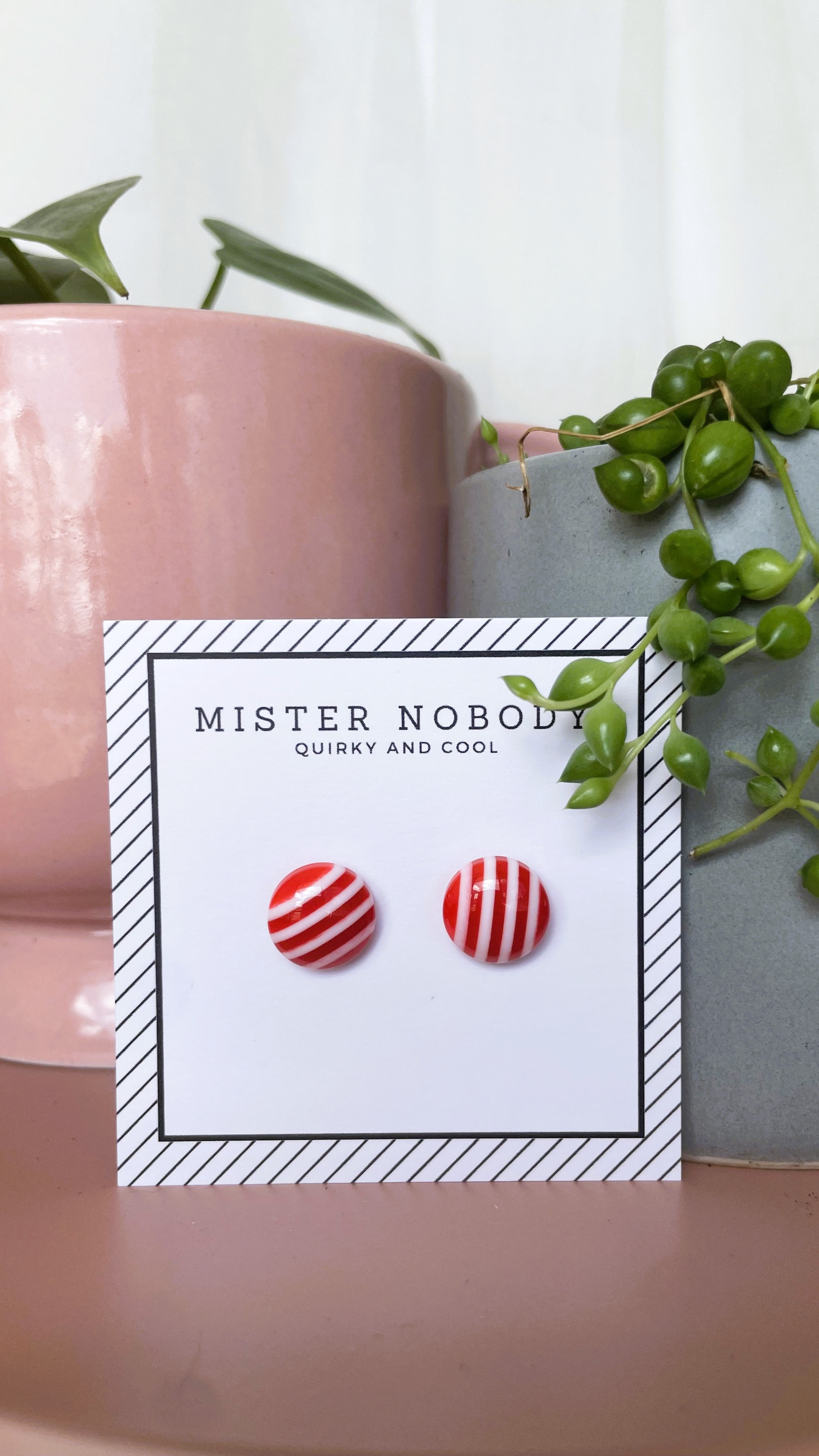 Patterned Novelty Stud Earrings Mister Nobody Ciao Bella Dresses