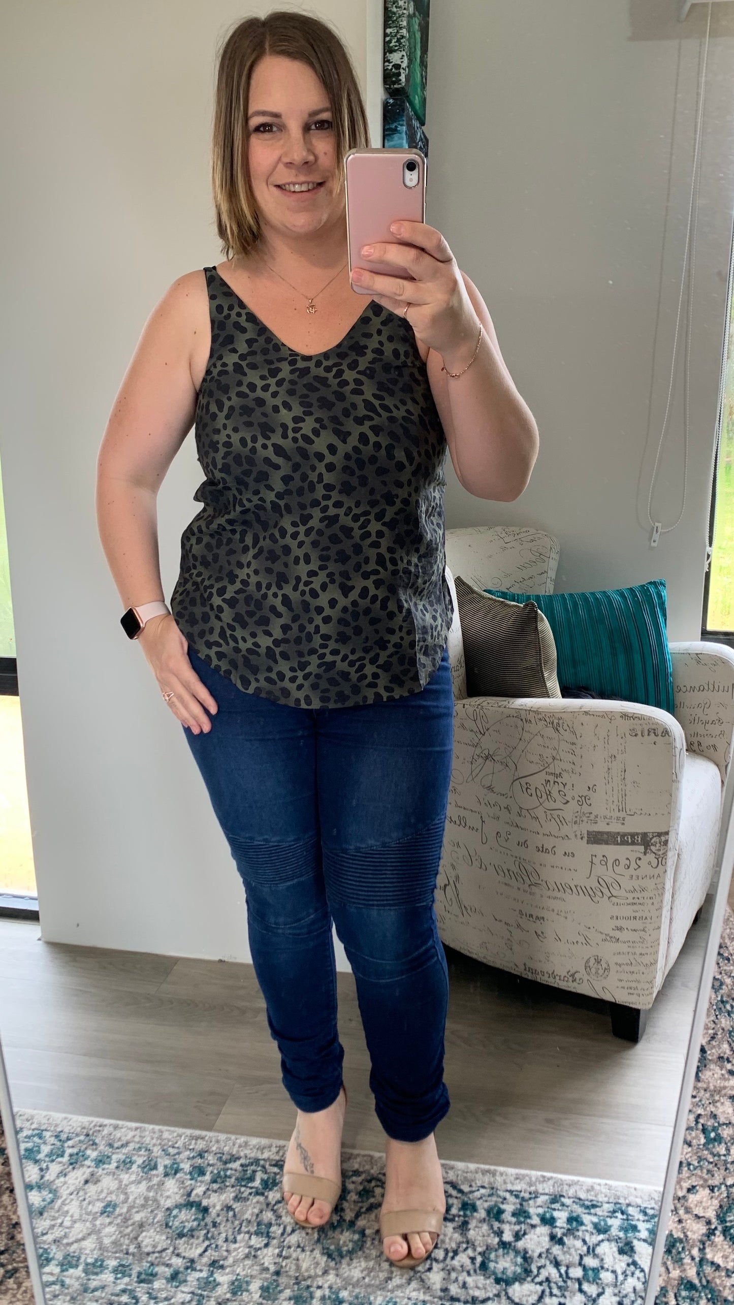 Safari Leopard Cami - Ciao Bella Dresses