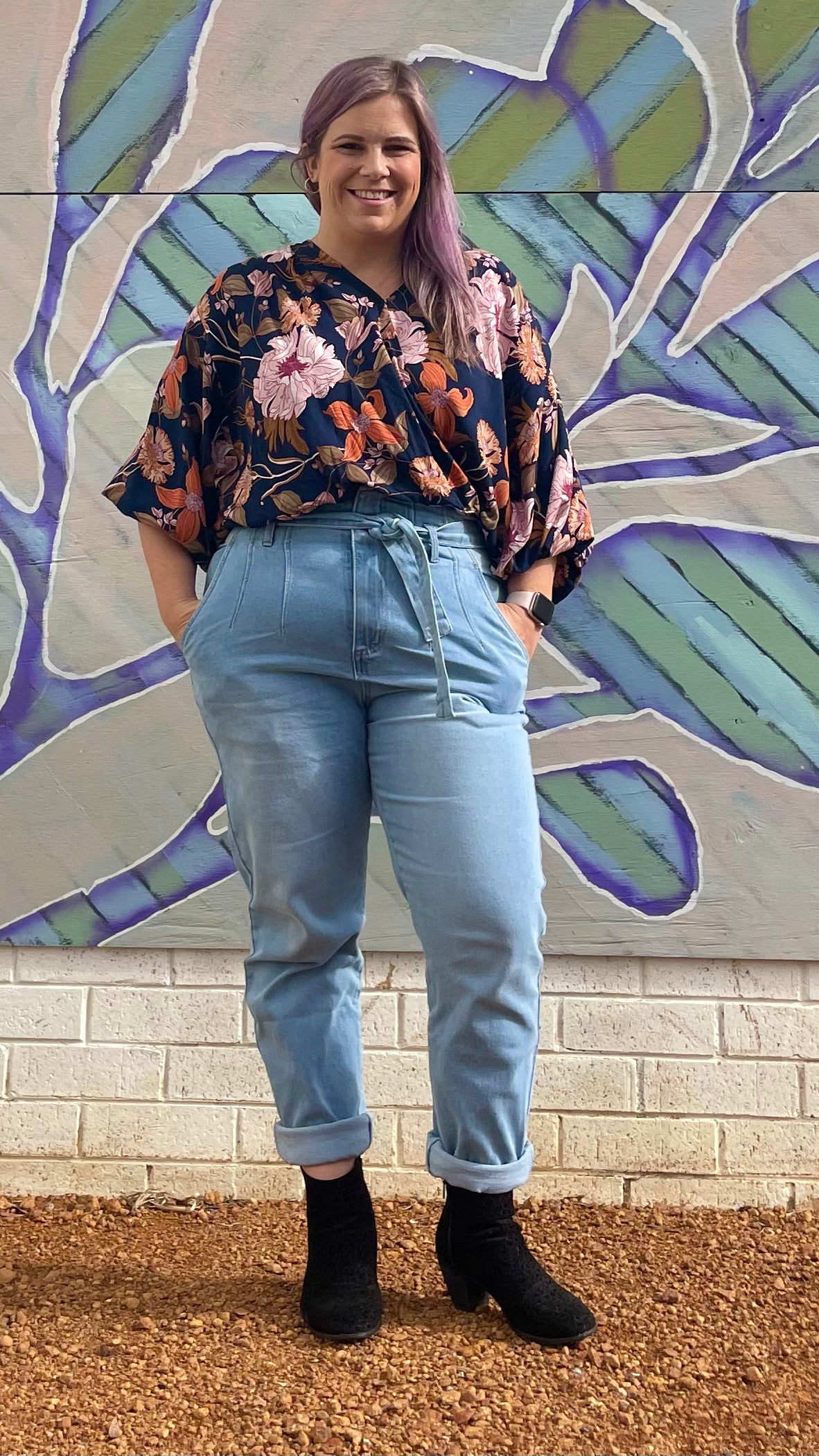 Kite Tie Jeans - Light Blue - Ciao Bella Dresses