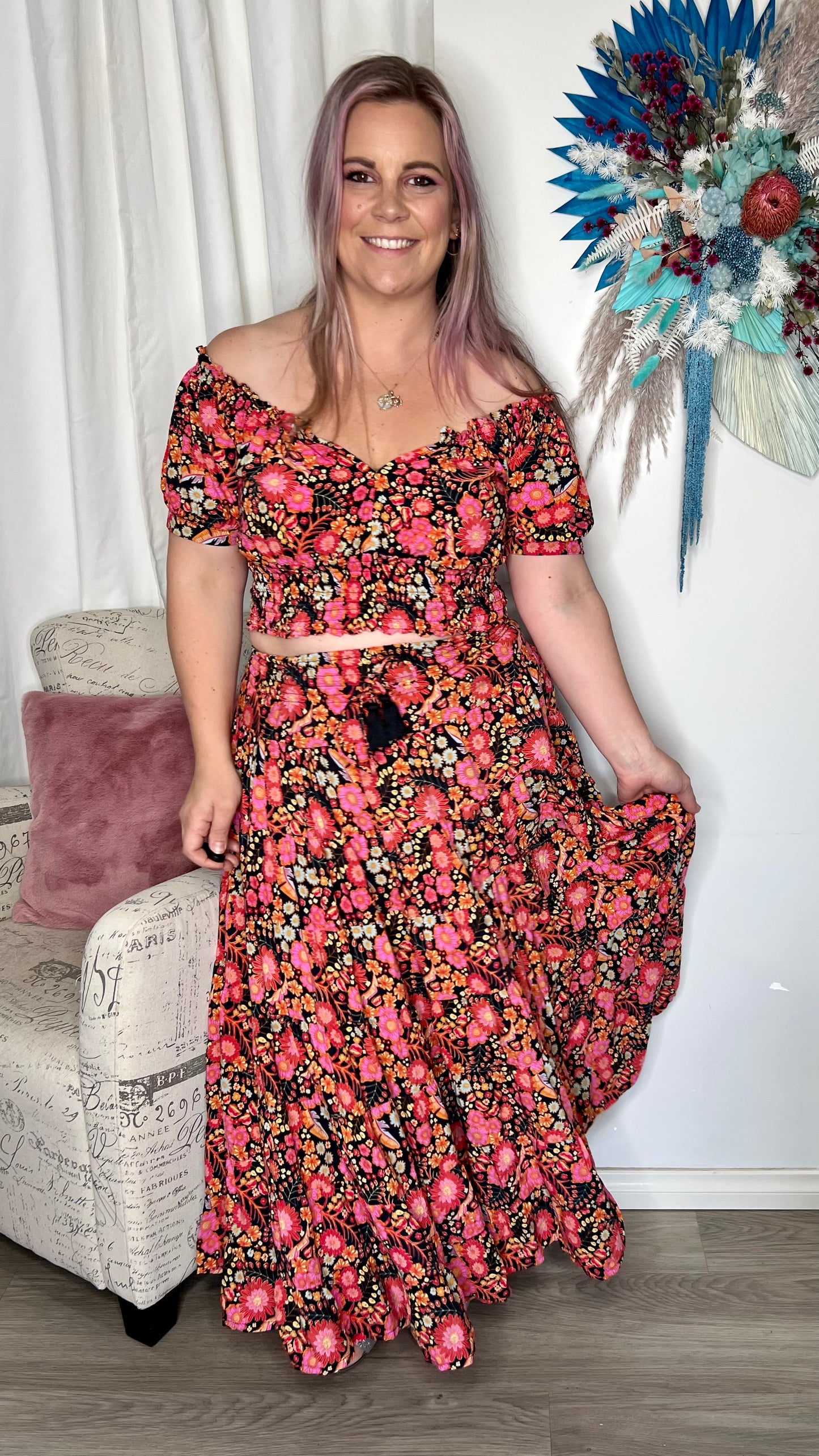 Ava Crop Top - Daydreamer - Ciao Bella Dresses