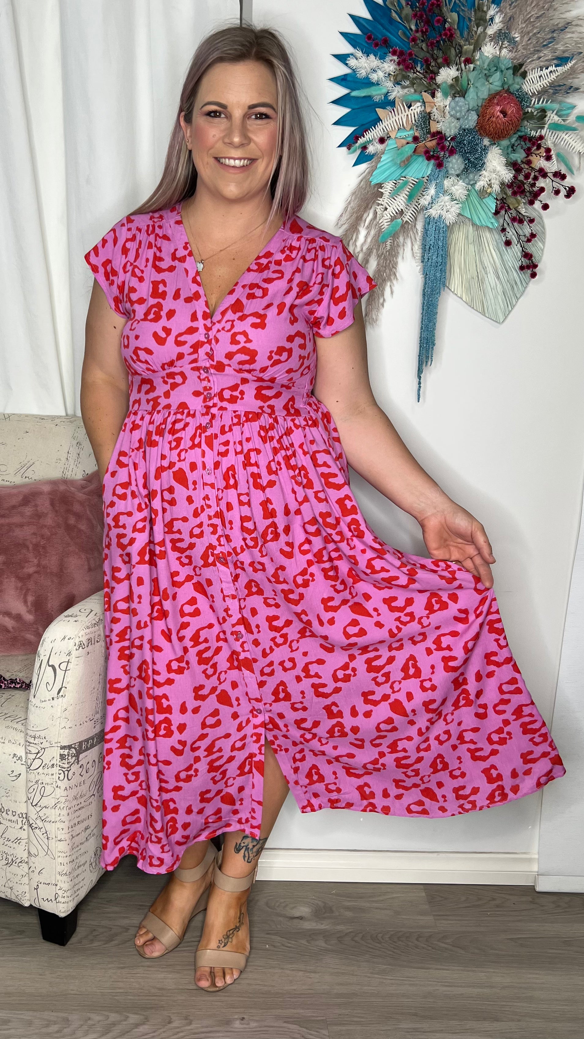 Label of love clearance leopard dress