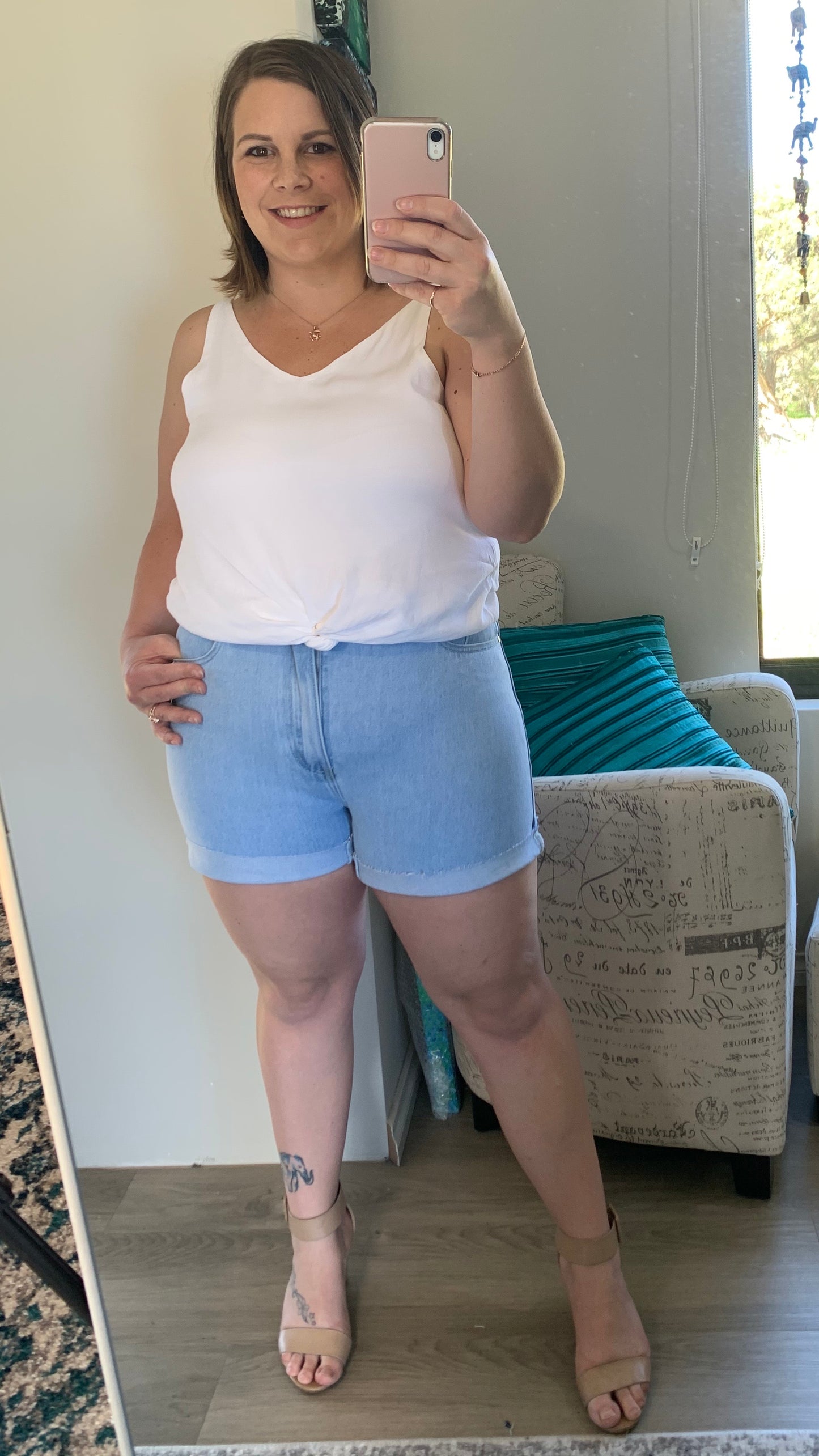 Mika Denim Shorts - Ciao Bella Dresses