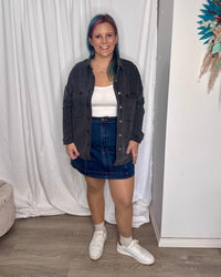 Aline Denim Mini Skirt