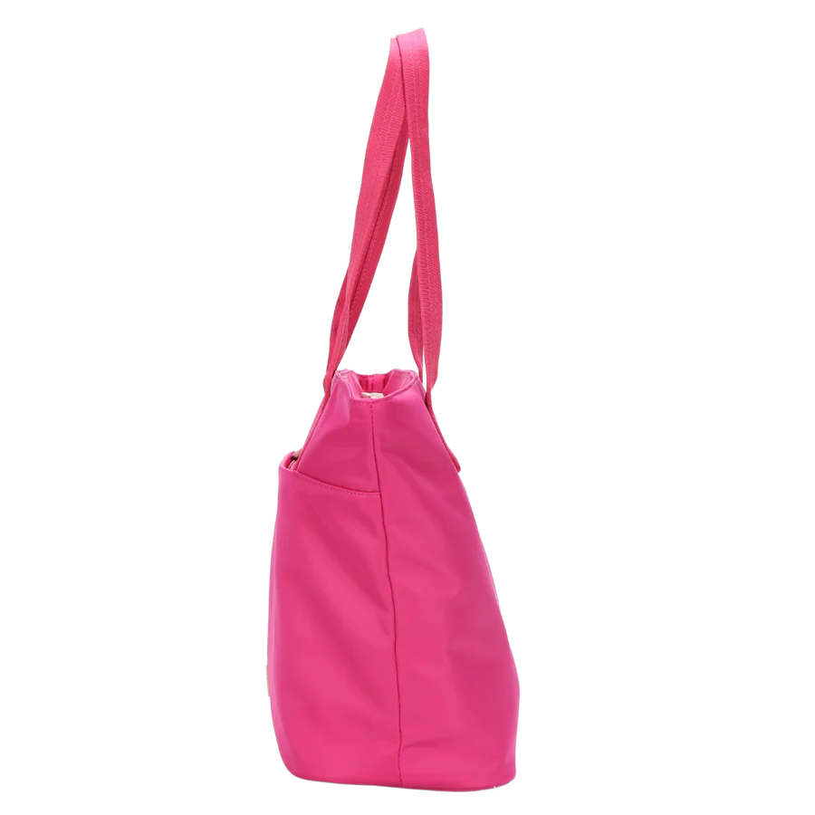 Alimasy Nylon Tote Bag - Hot Pink