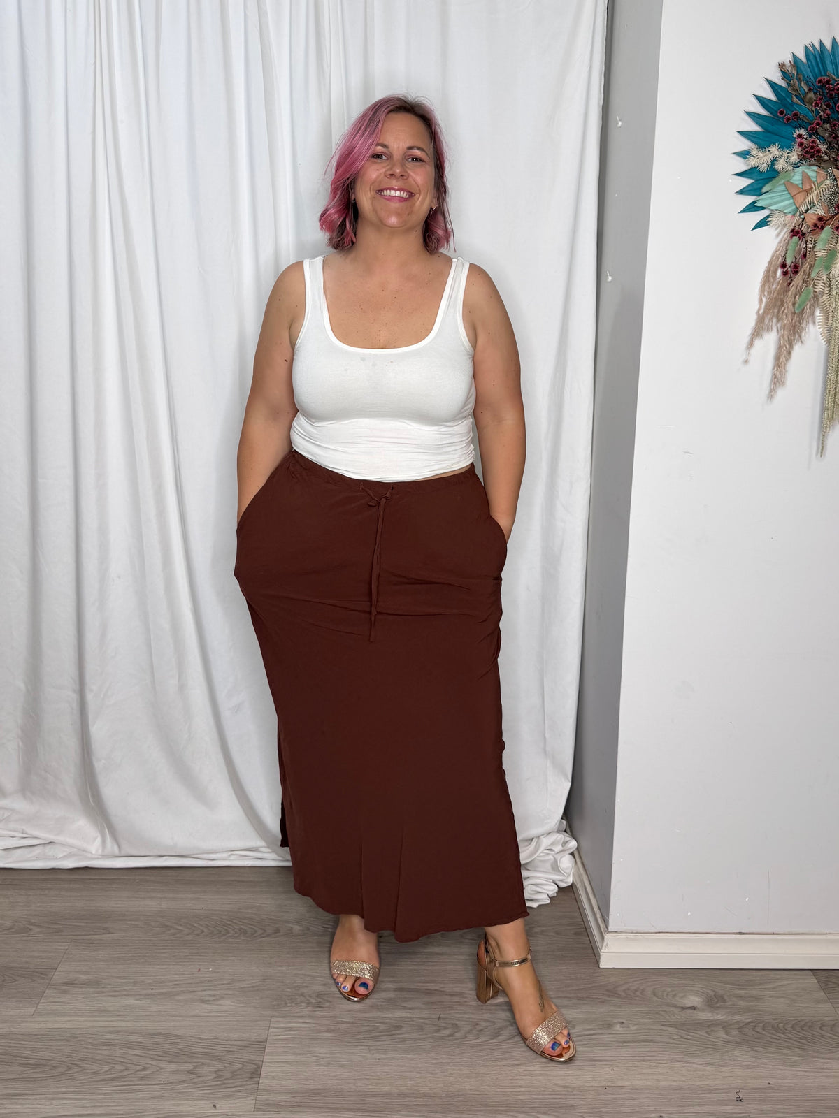 Bianca Skirt - Mocha