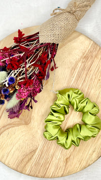 Berry Sweet Regular Satin Scrunchies | Berry Sweet Scrunchies | Satin scrunchies are our top seller, a crowd favourite! Super stretchy and comfortable to wear - you won't be disappointed! This scrunchie comes in a variety of gorg