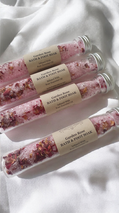 Bath Salt Soak Test Tubes
