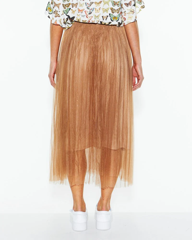 Sway Mesh Fairy Skirt - Tan