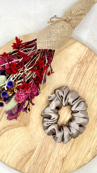 Berry Sweet Regular Satin Scrunchies | Berry Sweet Scrunchies | Satin scrunchies are our top seller, a crowd favourite! Super stretchy and comfortable to wear - you won't be disappointed! This scrunchie comes in a variety of gorg