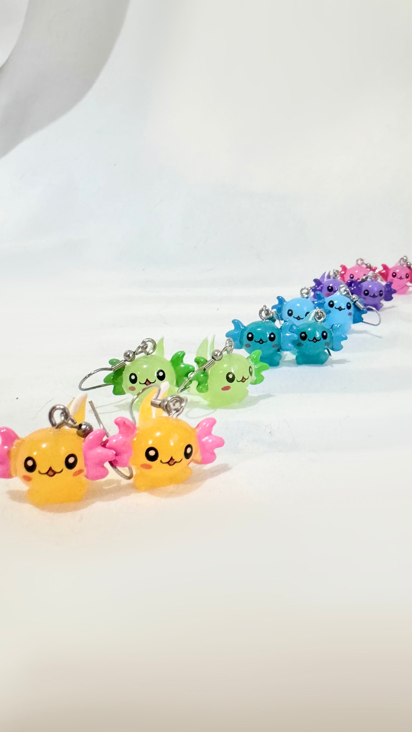 Axolotl Earrings