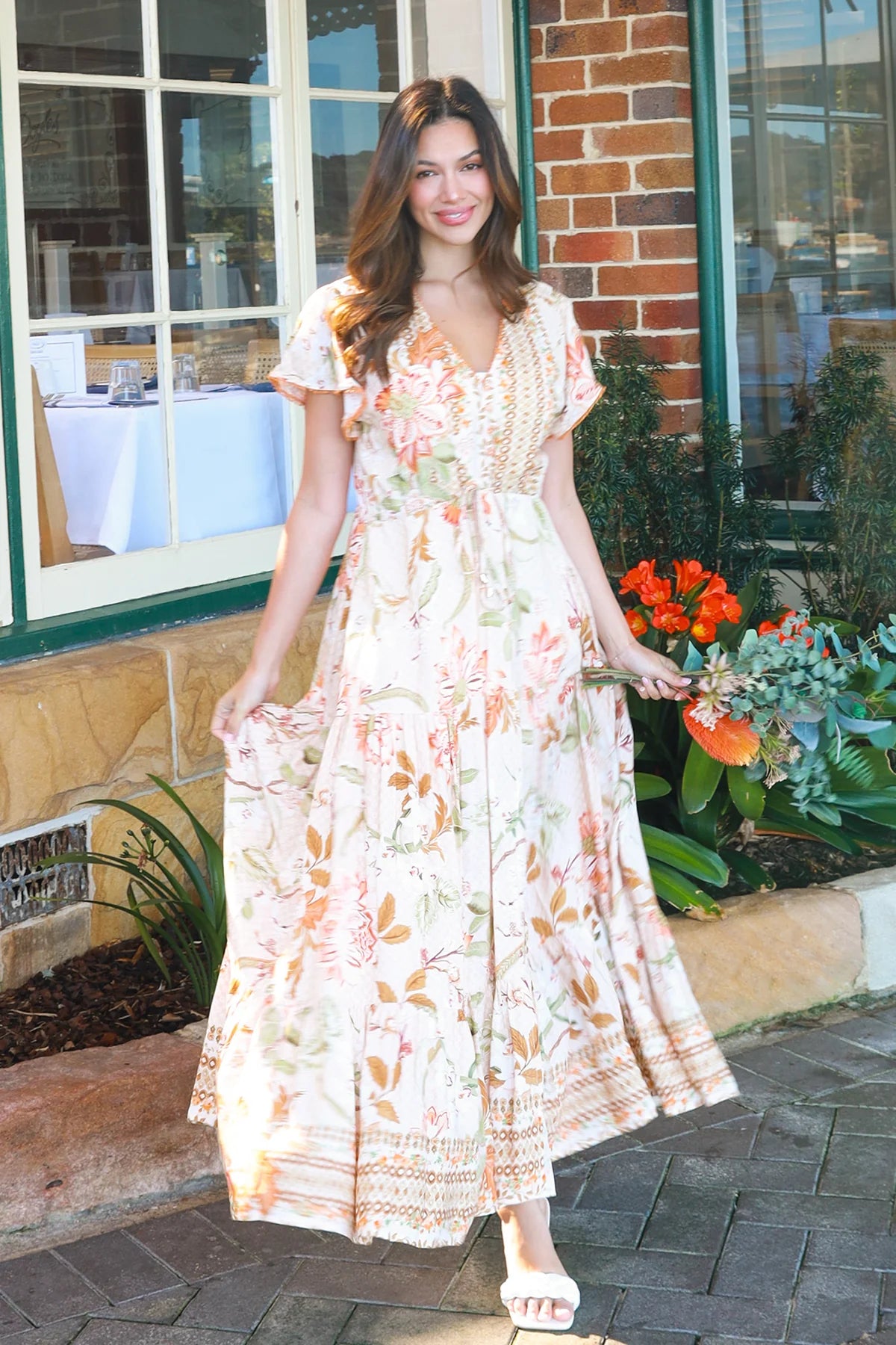 Charleigh Dress - Cream