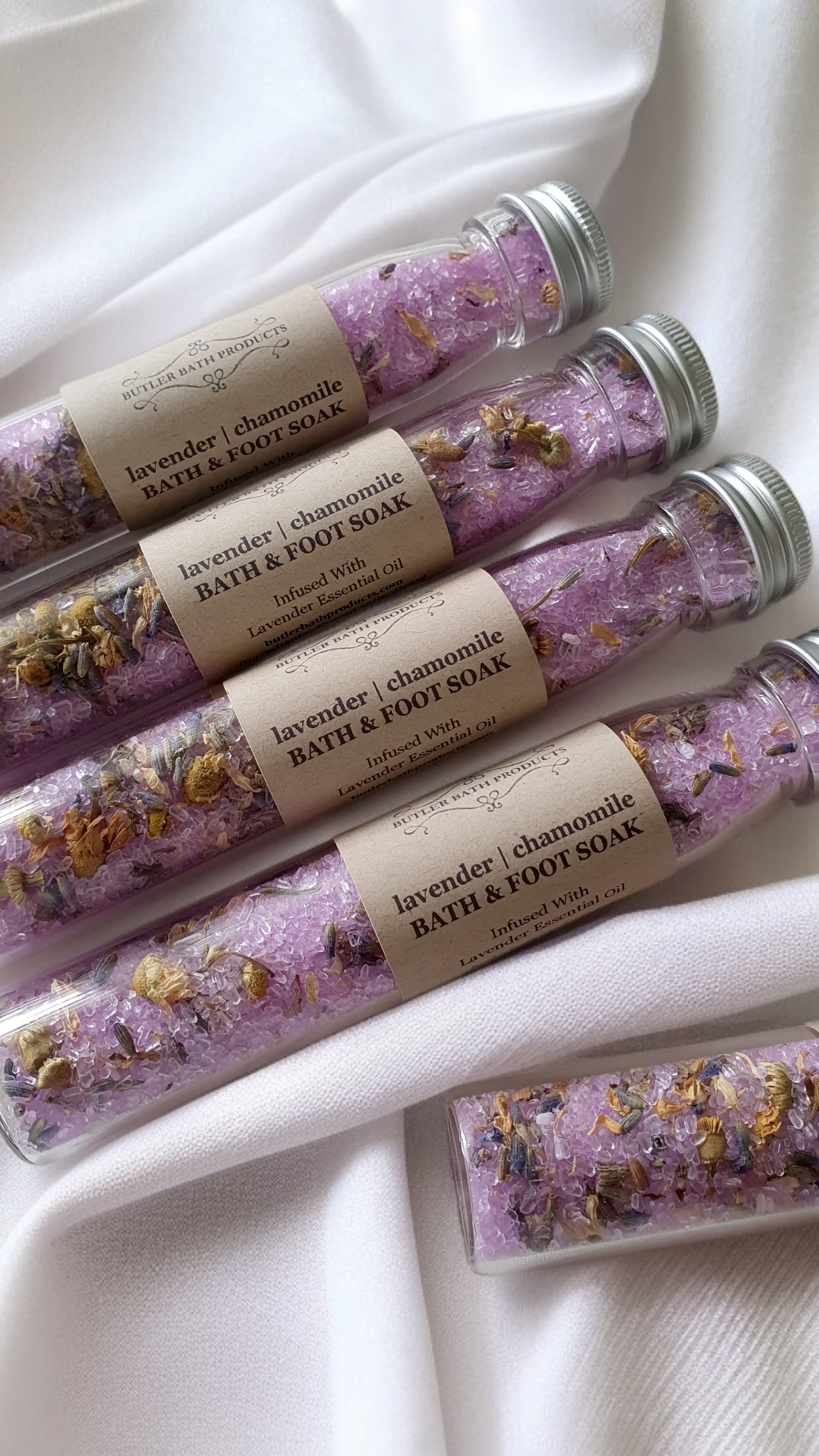 Bath Salt Soak Test Tubes