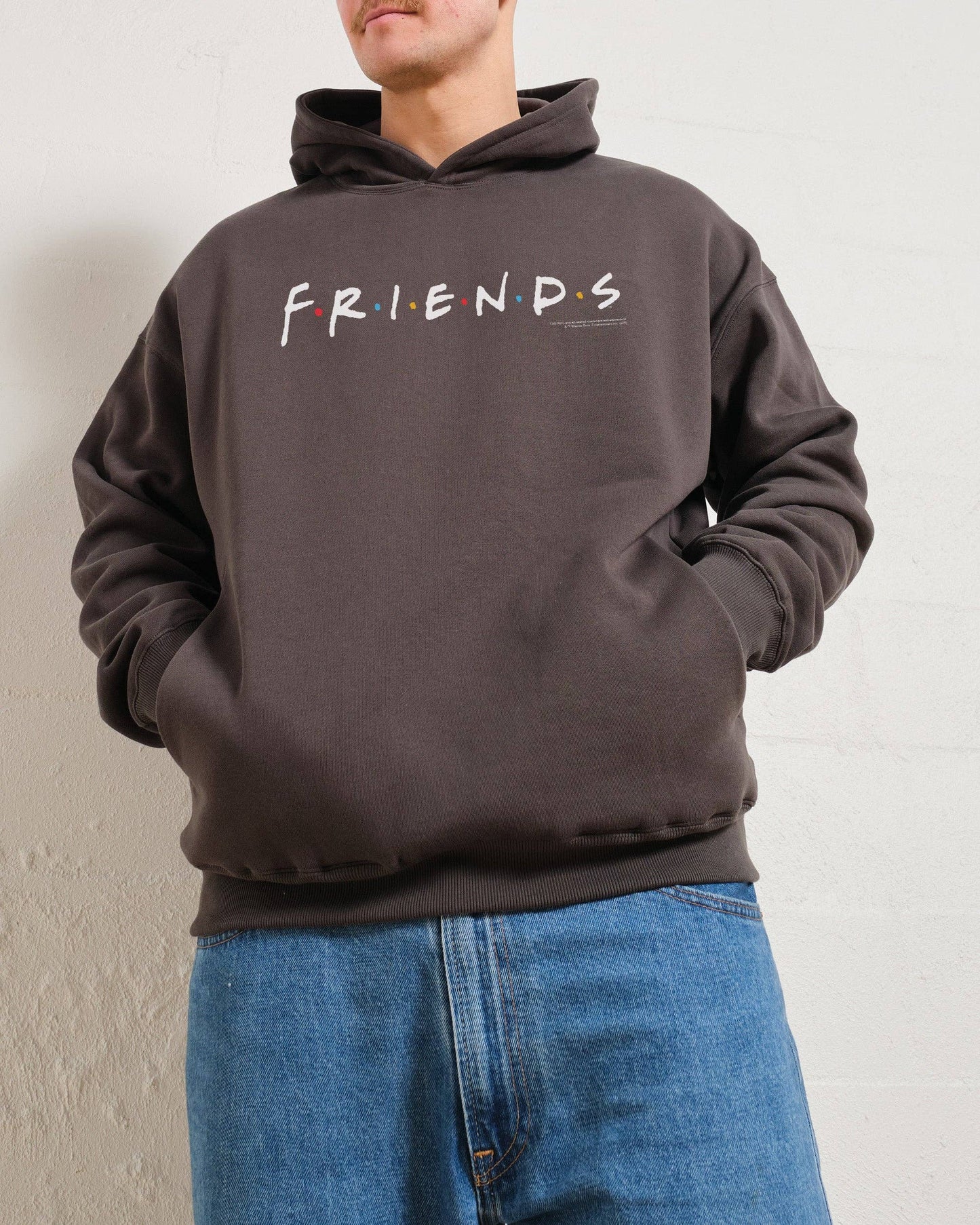 Friends Logo Hoodie - Charcoal