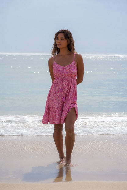 Alani Mini Dress - Pink Fizz