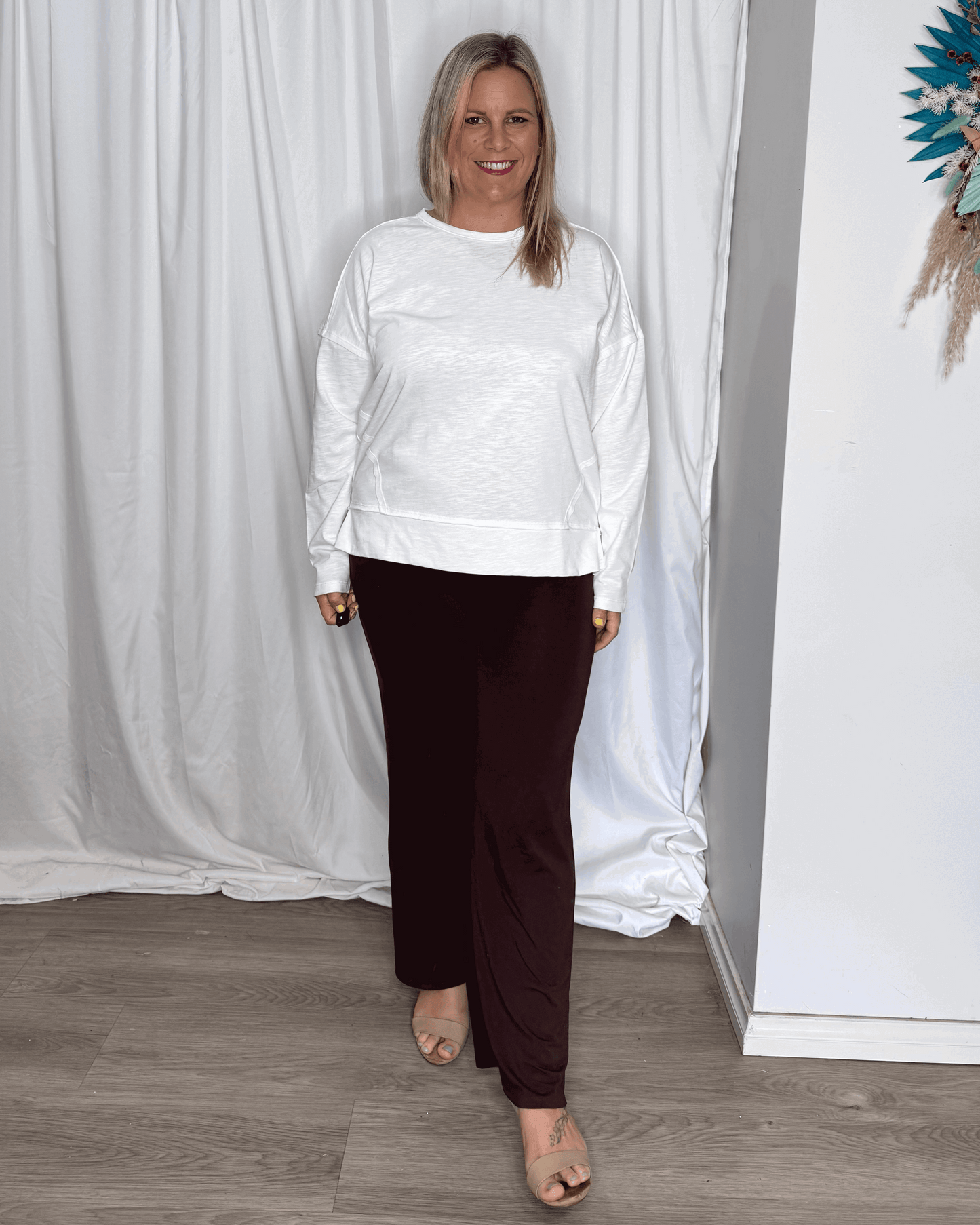 Houston Bamboo Pants - Chocolate