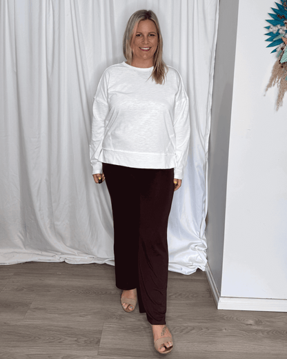 Houston Bamboo Pants - Chocolate