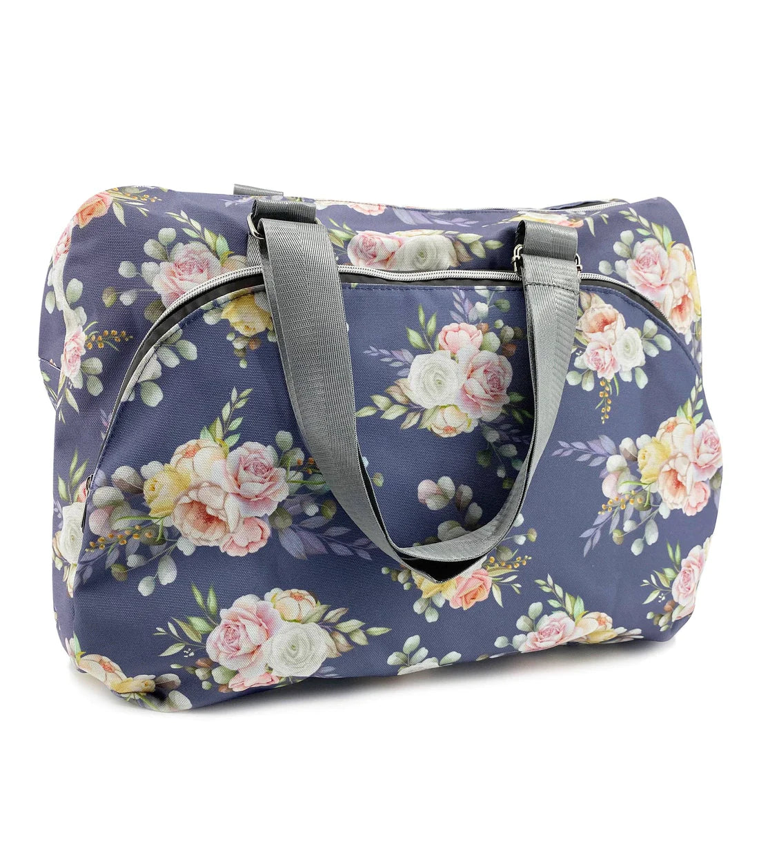 Young Spirit Canvas Weekend Duffle Bag | Young Spirit | Travel in style with our Young Spirit Weekend Duffle Bag. This lightweight, floral print duffle bag is perfect as a dance bag, gym bag, sports bag, weekender bag, sl