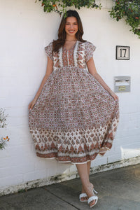 Tori Dress - Mocha