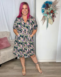 Ella Babydoll Mini Dress