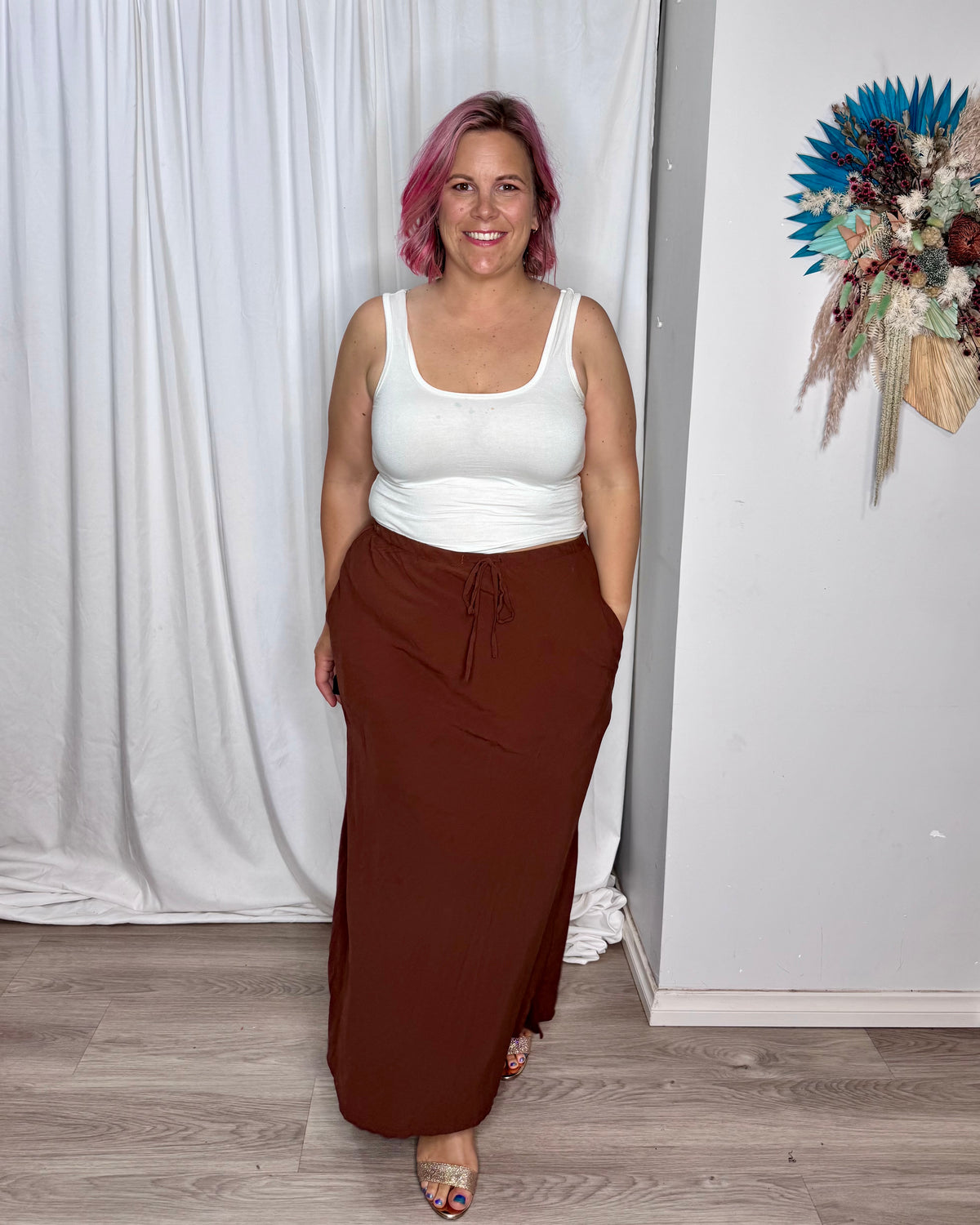 Bianca Skirt - Mocha