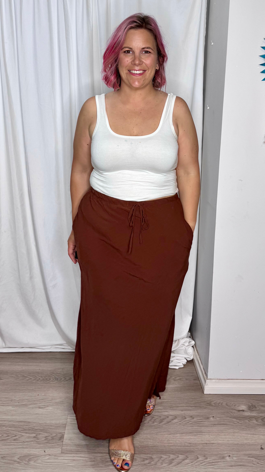 Bianca Skirt - Mocha
