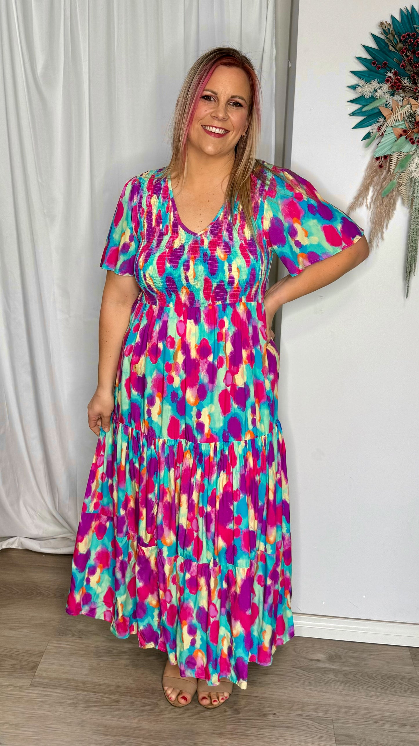 Sherbet Maxi Dress