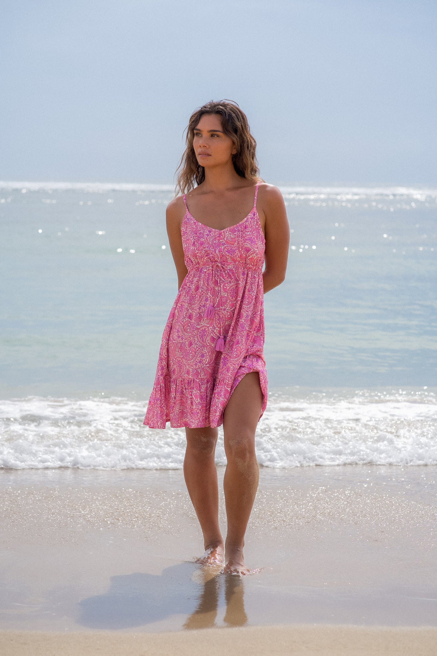 Alani Mini Dress - Pink Fizz