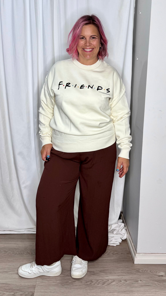 Friends Logo Hoodie - Cream