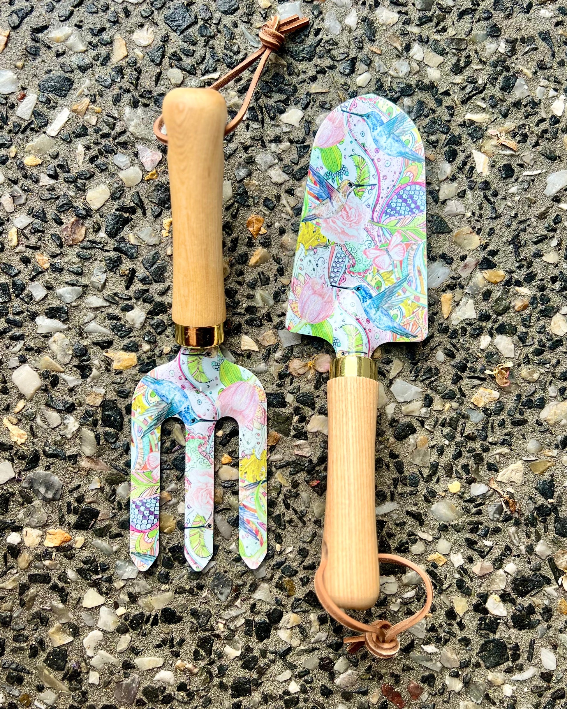 *COMING SOON* Botanics Gardening Tools: A gorgeous gift for the avid gardener. These Tamboril Metal Garden Tool Set come with a hand trowel and fork (approx 27cm long), each printed with a stunning botanic - Ciao Bella Dresses - Tamboril