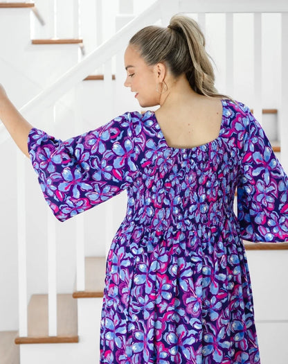 Kalani Maxi Dress - Violet Blossom