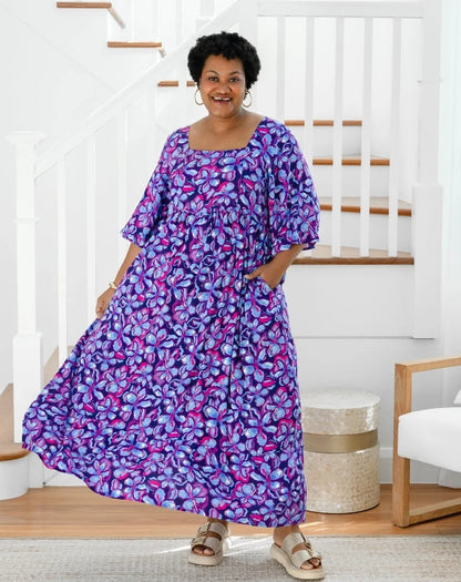 Kalani Maxi Dress - Violet Blossom
