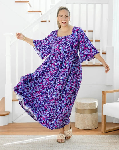 Kalani Maxi Dress - Violet Blossom