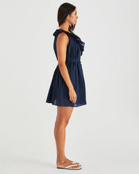 Belen Dress - Navy