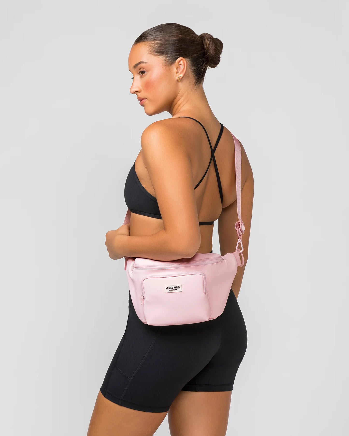 MN Crossbody Bag - Pale Pink