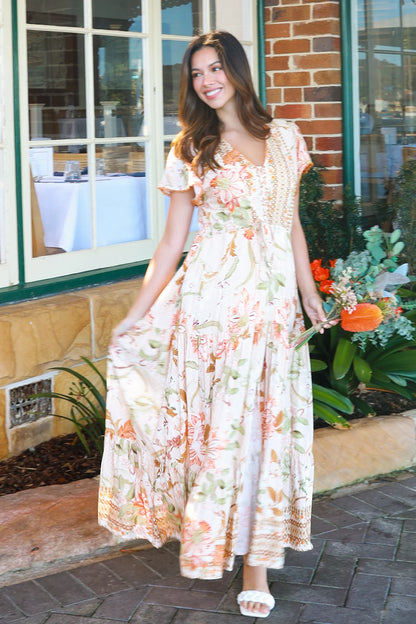 Charleigh Dress - Cream