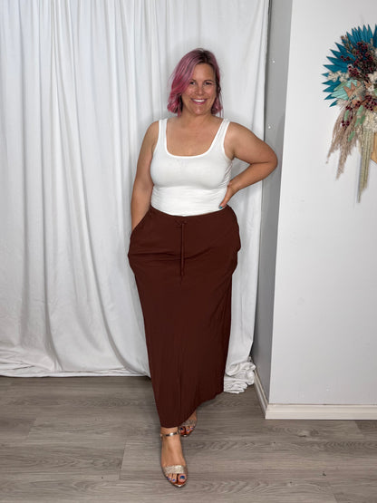 Bianca Skirt - Mocha