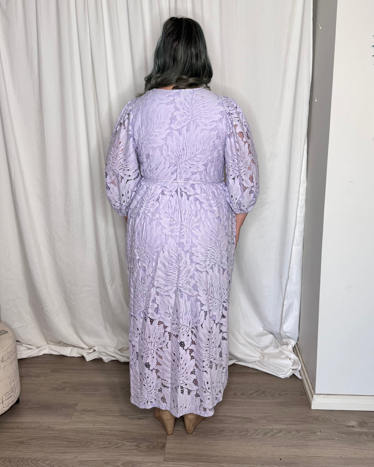 Hilde Lace Dress - Lilac