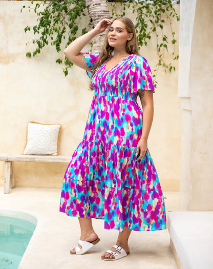 Sherbet Maxi Dress