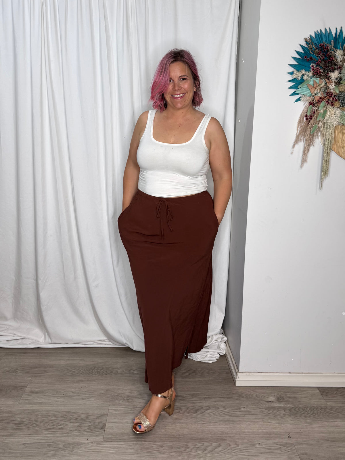 Bianca Skirt - Mocha