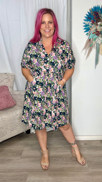 Ella Babydoll Mini Dress