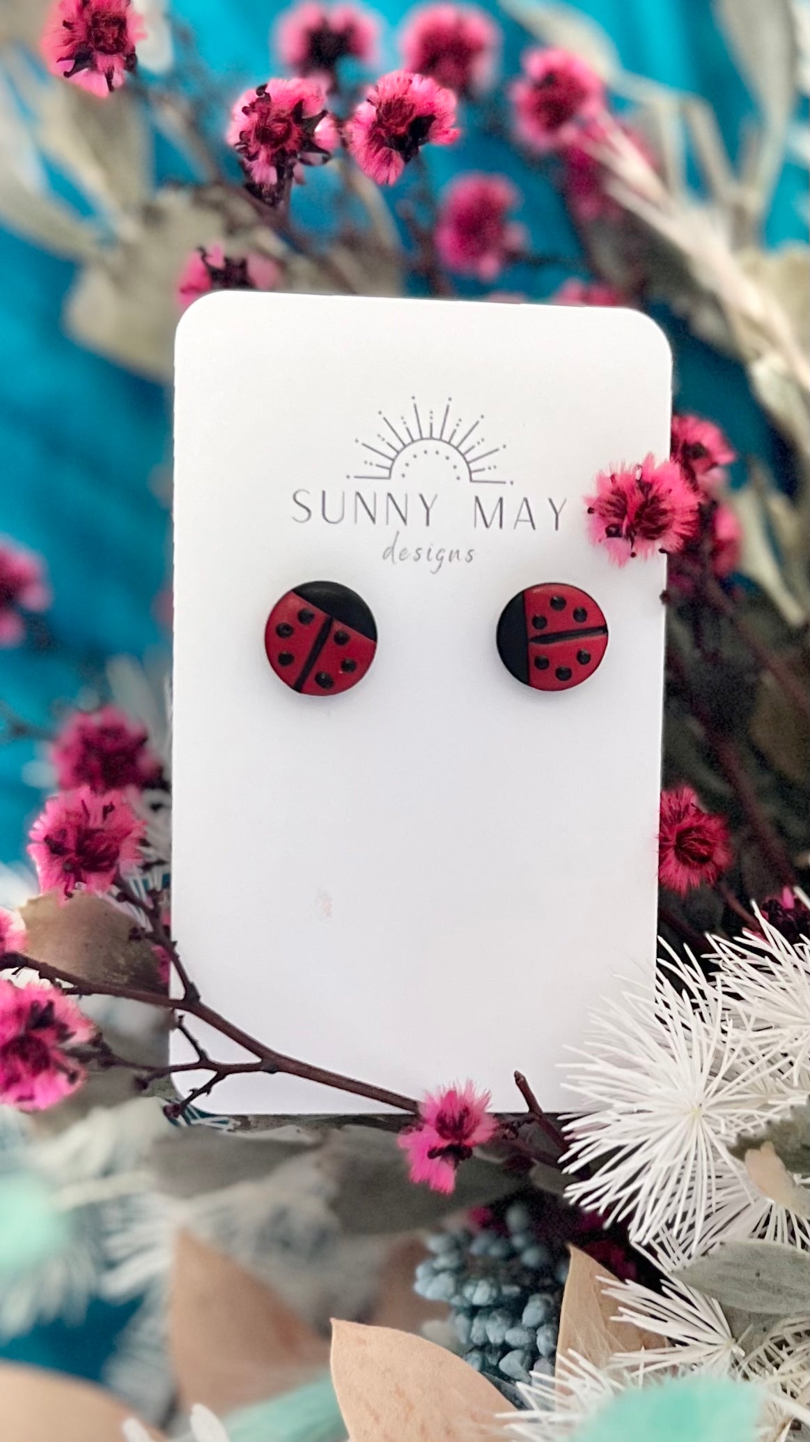 **NEW** Sunny May Earrings In The Garden: 
Spring is here! Each of these little critters are handmade in Perth WA by Sunny May Designs
Findings are surgical steel, with posts secured using resin for incredib - Ciao Bella Dresses