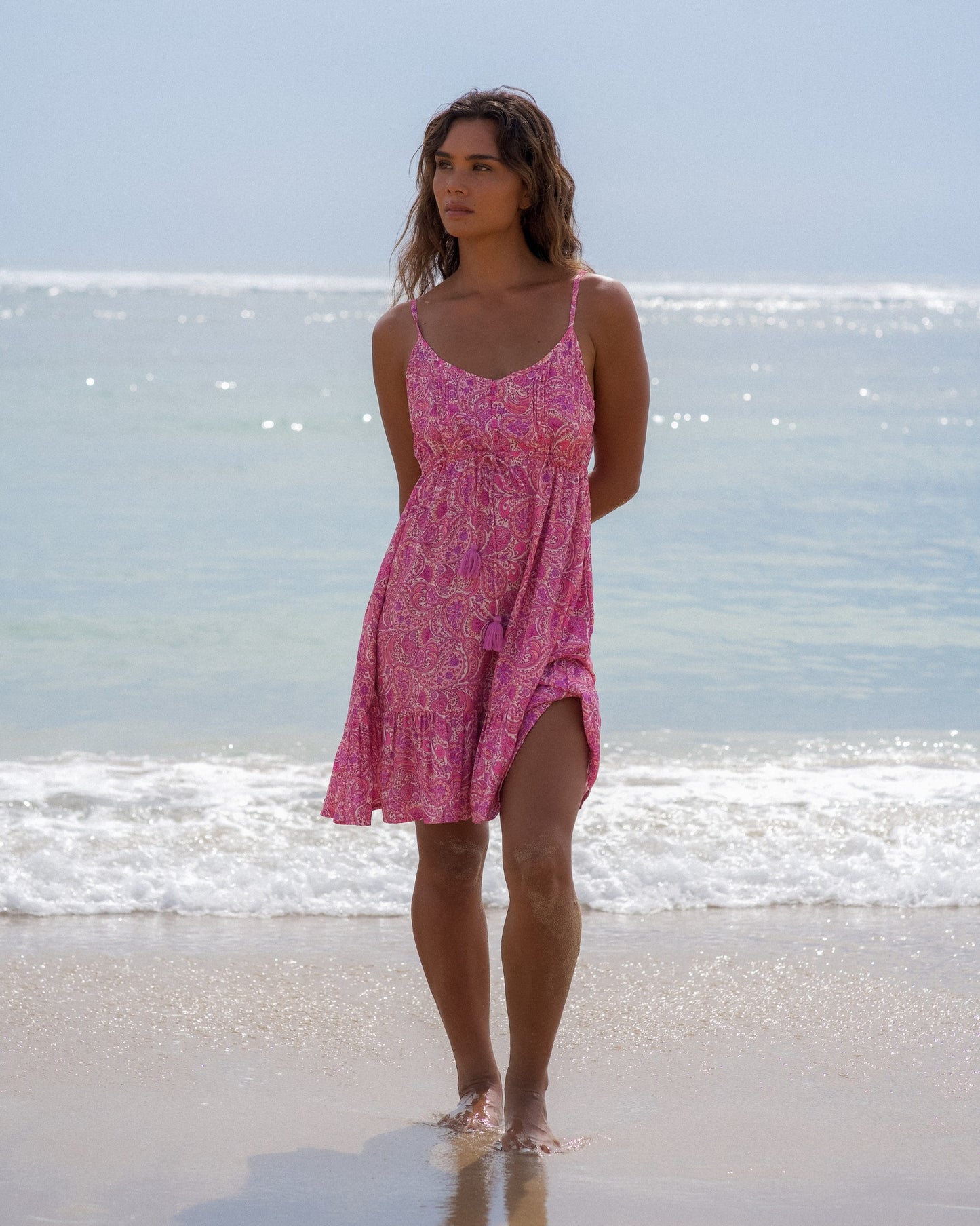 Alani Mini Dress - Pink Fizz