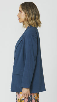 Alexis Blazer - Multi Floral | Sass Clothing | The Alexis Blazer is the fun yet classic blazer you need in your wardrobe! From meetings to margaritas this blazer has all your style needs covered in one!

Relaxed 